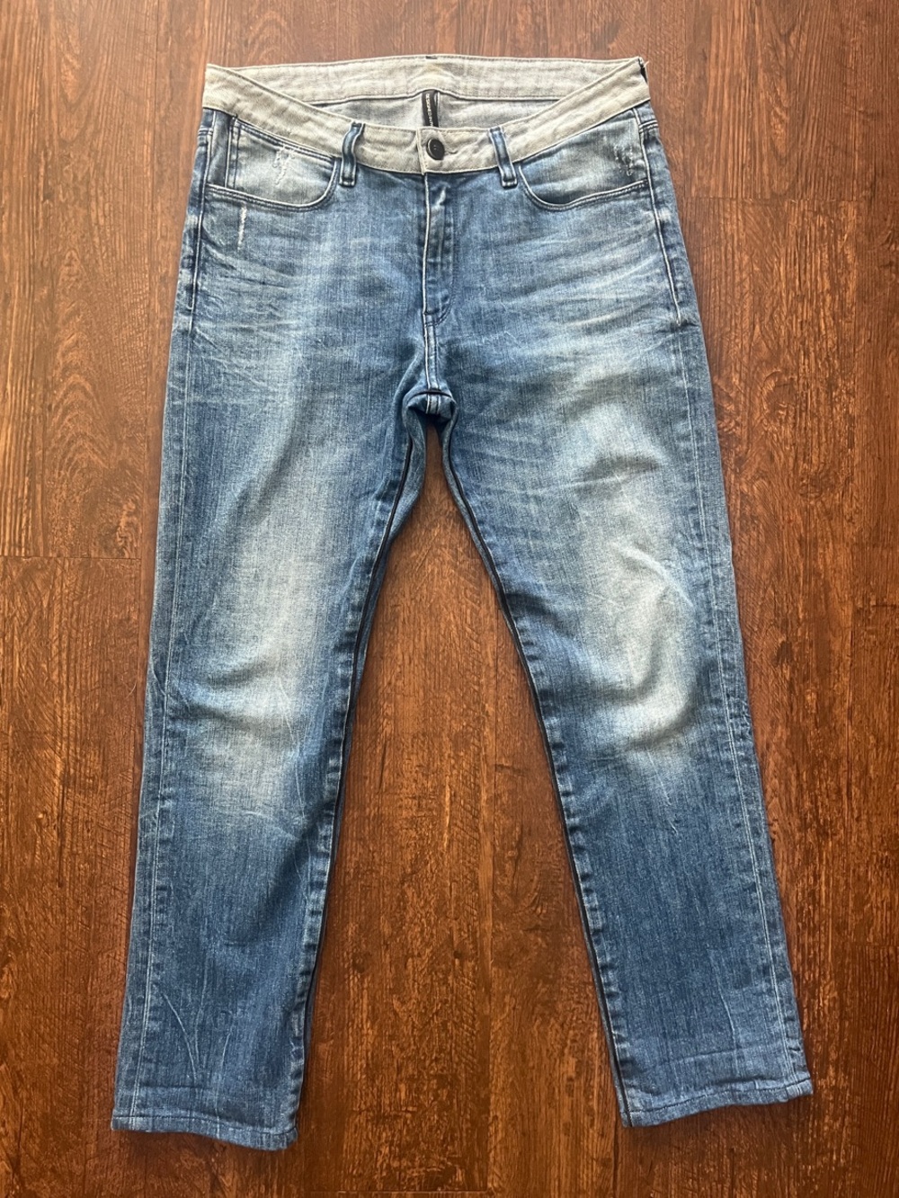 Brockenbow Lily Slim Straight Women's Jeans Basic Medium Waist Sz 27
